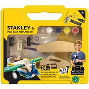 木製組み立てキット Stanley Jr. DIY 飛行機セット Mサイズ エンジン付き