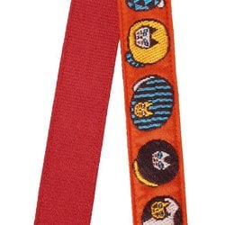 レピヤンリボン オリボンカメラストラップ 猫 レッド RR-3005-03