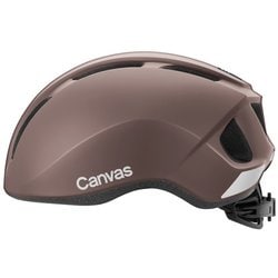 自転車ヘルメット CANVAS-SPORTS マットマルーン M/L 57-59cm