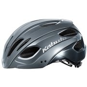 自転車ヘルメット REZZA-3 ダークグレー M/L 57-60cm