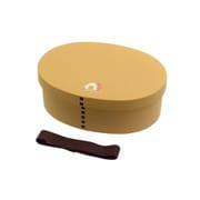 きちじつ わっぱ小判弁当M ベージュ・おむすび 550ml 413315