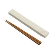 はなごろも 箸&ケース ホワイト 414008