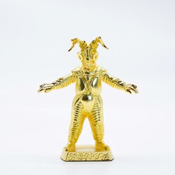 UM-0009 [「ウルトラマン」ゼットン ペーパーウェイト ゴールドカラー]