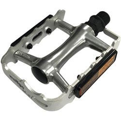 M-21 アルミ製ケージペダル シルバー 112850