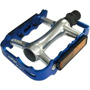 M-21 アルミ製ケージペダル ブルー 112852