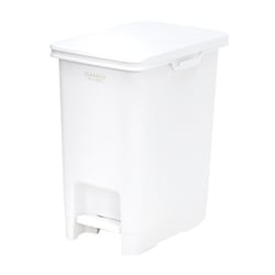 ペダル式 ゴミ箱 フタ キャスター付き 20L ホワイト PROPRETE×e-LABO ELP-PP20