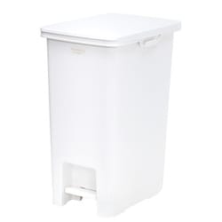 ペダル式 ゴミ箱 フタ キャスター付き 30L ホワイト PROPRETE×e-LABO ELP-PP30