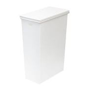 ELP-SP45FULL [スリム ゴミ箱 45L フタ付き フルオープン 大容量 ホワイト PROPRETE×e-LABO]