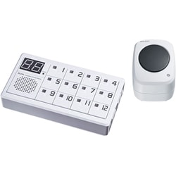 ELPA ワイヤレスチャイム 12CH受信機セット EWS-S7035 ZTI7101