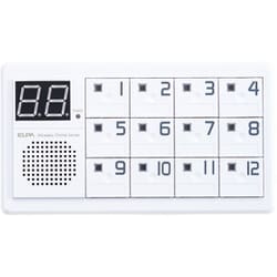 ELPA ワイヤレスチャイム 12CH受信機 EWS-P70 ZTI7401