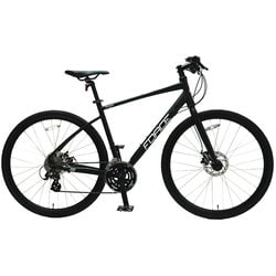 クロスバイク Moravia 100D LTD Discブレーキ スタンド付き 700×32C 465mm 24段変速 Black 9120