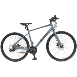 クロスバイク Moravia 100D LTD Discブレーキ スタンド付き 700×32C 465mm 24段変速 Grey 9122