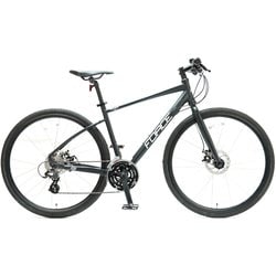 クロスバイク Moravia 100D LTD Discブレーキ スタンド付き 700×32C 430mm 24段変速 Black 9124
