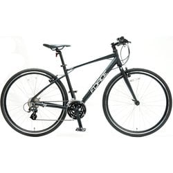 クロスバイク Moravia 100V LTD Vブレーキ スタンド付き 700×32C 500mm 24段変速 Black 9110