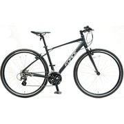クロスバイク Moravia 100V LTD Vブレーキ スタンド付き 700×32C 500mm 24段変速 Black 9110