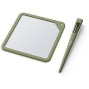 書いて消せる磁性メモパッド Kaiteメモ 90×90mmサイズ オリーブグリーン KM-0909A-GR