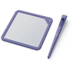 書いて消せる磁性メモパッド Kaiteメモ 90×90mmサイズ ミッドナイトブルー KM-0909A-BL