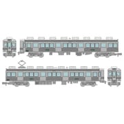 335184 Nスケール 塗装済みディスプレイモデル 鉄道コレクション 南海電気鉄道6000系（なつかしのステンレス無塗装） 2両セット [鉄道模型]