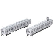 335184 Nスケール 塗装済みディスプレイモデル 鉄道コレクション 南海電気鉄道6000系（なつかしのステンレス無塗装） 2両セット [鉄道模型]