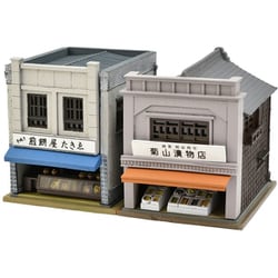 335443 Nスケール 塗装済みストラクチャー 建コレ190 煎餅屋・漬物屋 [鉄道模型用品]