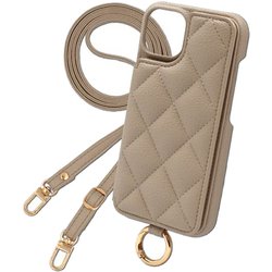 QS-PIX9-FA [Google Pixel 9 / Pixel 9 Pro 用 ケース キルティングショルダーケース スマホケース ショルダータイプ スタンド機能 エレガンテ Elegante/フォーン]
