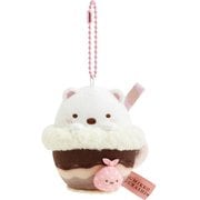 MO97101 すみっコぐらし 「喫茶すみっコでチョコレートフェア」テーマ ぶらさげぬいぐるみ しろくま(チョコレートドリンク)