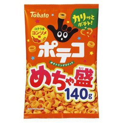 東ハト めちゃ盛 ポテコ コンソメ味 140g