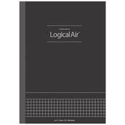 ロジカル・エアーノートA5 5mm方眼 80枚 ブラック ノーA512SD