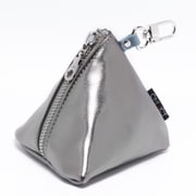 SMAST PYRAMID POUCH METALLIC GRAY SMAST-9000-1