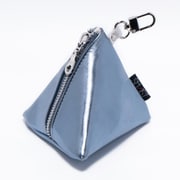 SMAST PYRAMID POUCH METALLIC BLUE SMAST-9000-3