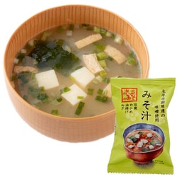 越前おみそ汁 豆腐