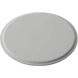 AMS-MAGPDGY [壁掛けホルダー MagSafe 対応 iPhone 用 スマホホルダー マグネット パッド 【 キッチン / デスクの 壁 などにiPhoneを固定 】 グレー]