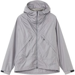 リップストップフーデッドジャケット ユニセックス ウインドブレーカー メタリックグレー（EG） サイズ4 GL15145