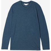 メリノ 150 ロングスリーブ ティー ユニセックス カットソー アビス(AY) Sサイズ(日本:Mサイズ) IT62370