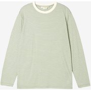 150 メリノ ストライプ ロングスリーブ ティー ユニセックス カットソー ライカン（LC） Sサイズ（日本：Mサイズ） IB0A579V