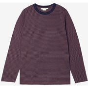 150 メリノ ストライプ ロングスリーブ ティー ユニセックス カットソー アンバー(UM) Sサイズ(日本:Mサイズ) IB0A579V