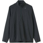 フローティングウィンドシェルハーフジッププルオーバー ユニセックス ウインドブレーカー ブラック（BK） サイズ2 GM15102