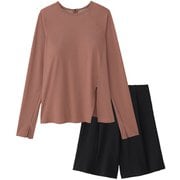 ロングスリーブセパレーツ レディース 水着 アーモンド(AL) Lサイズ SFW22430