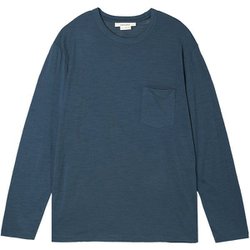 メリノ 150 ロングスリーブ ポケット ティー ユニセックス カットソー アビス（AY） XSサイズ（日本：Sサイズ） IT62371