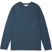 メリノ 150 ロングスリーブ ポケット ティー ユニセックス カットソー アビス（AY） Sサイズ（日本：Mサイズ） IT62371
