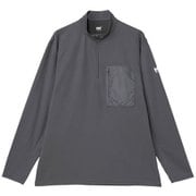 L/S QD Half Zip ユニセックス カットソー （SY） Sサイズ HH32542