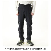 ビッグウォールパンツ メンズ ロングパンツ ブラック(K) Lサイズ NB32525