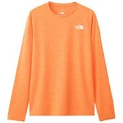 ロングスリーブGTDメランジクルー レディース ランニングウェア シャツ （PA） Mサイズ NTW12597