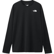 ロングスリーブGTDメランジクルー レディース ランニングウェア シャツ (K) Mサイズ NTW12597
