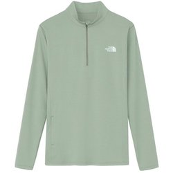 ロングスリーブフラッシュドライスリーディージップアップ レディース カットソー アイスバーググリーン（IG） Sサイズ NTW12201