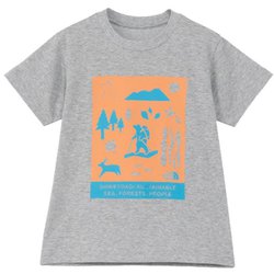 トドラー ショートスリーブ シレトコトコティー キッズ トップス 半袖 （Z） 100サイズ NTT32534ST