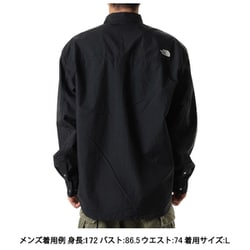 THE NORTH FACE NR12552 ロングスリーブ ヌプシ シャツ 黒 公式】ロングスリーブヌプシシャツ（ユニセックス）｜ザ・ノース