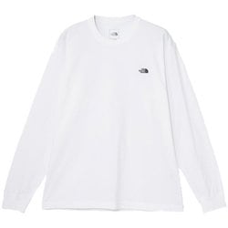 ロングスリーブフラッシュドライヌプシコットンティー メンズ カットソー ホワイト（W） Mサイズ NT32535