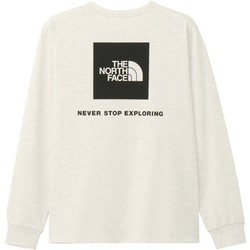 ロングスリーブバックスクエアロゴティー レディース カットソー （WX） Lサイズ NTW32442