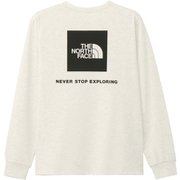 ロングスリーブバックスクエアロゴティー レディース カットソー (WX) Lサイズ NTW32442